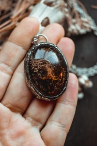 Image 6 of Rodent Skull and Lichen necklace