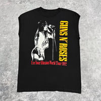 Image 1 of Guns ‘n Roses 1992 ‘Use Your Illusion’ Sleeveless Shirt