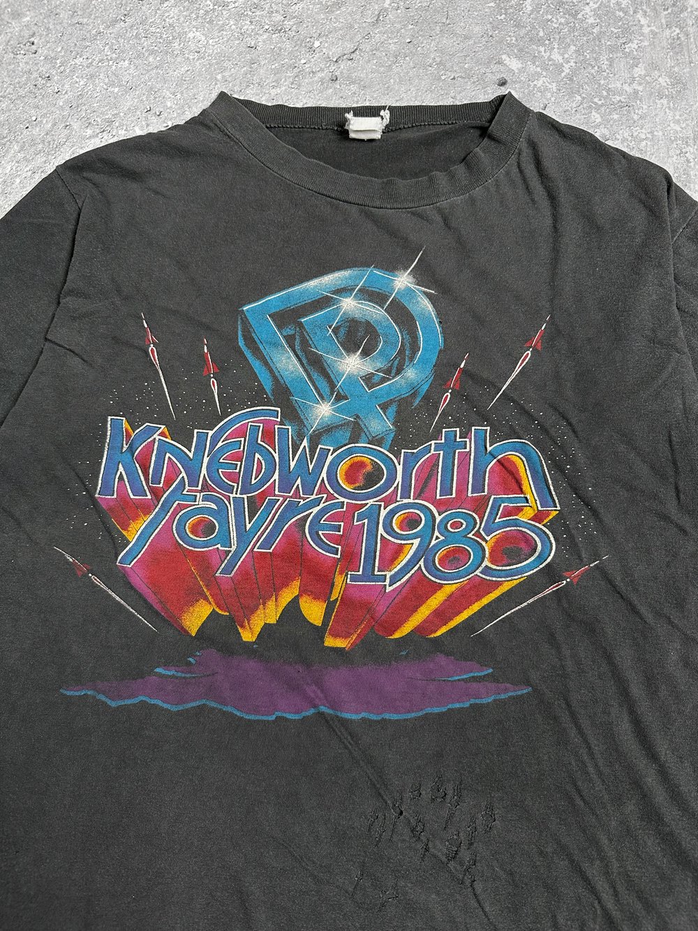 Knebworth Fayre 1985 Festival T-Shirt