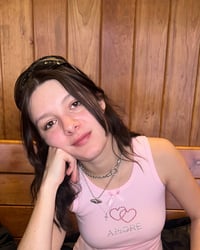 Image 4 of Amore tank top 🩷🎀❤️