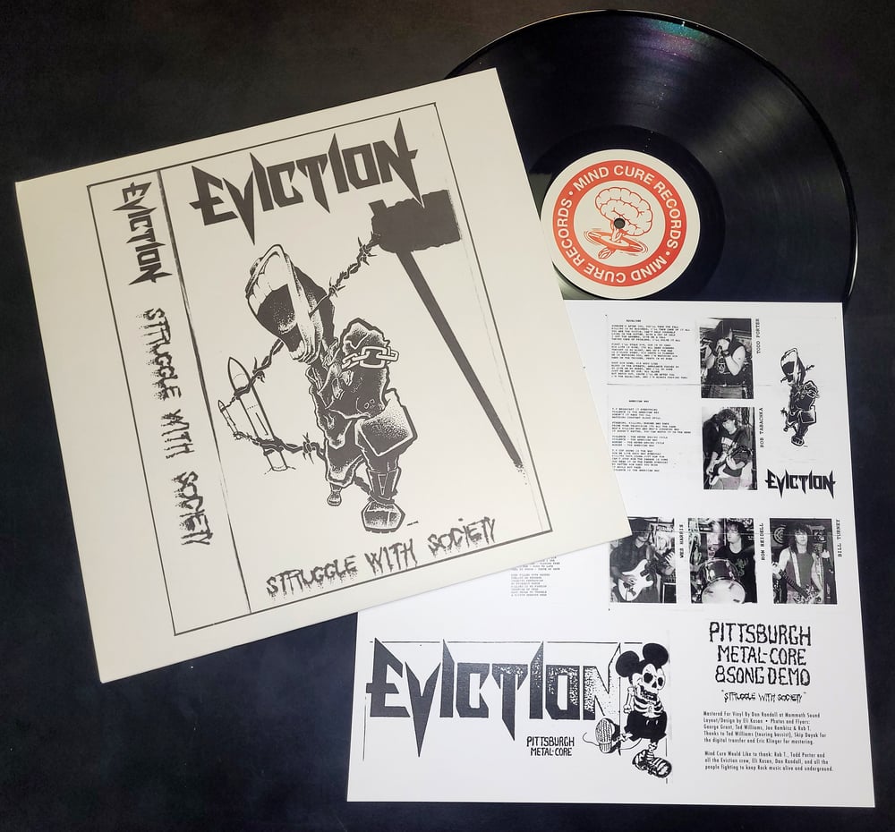 Eviction "Struggle With Society" LP (Mind Cure Records)