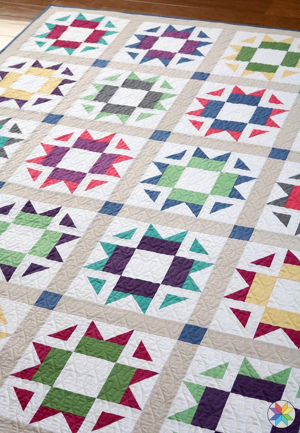 Skipper Quilt Pattern - PDF Version | A Bright Corner