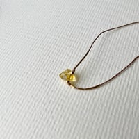 Image 4 of Citrine silk necklace