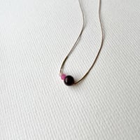 Image 2 of Triple pink necklace