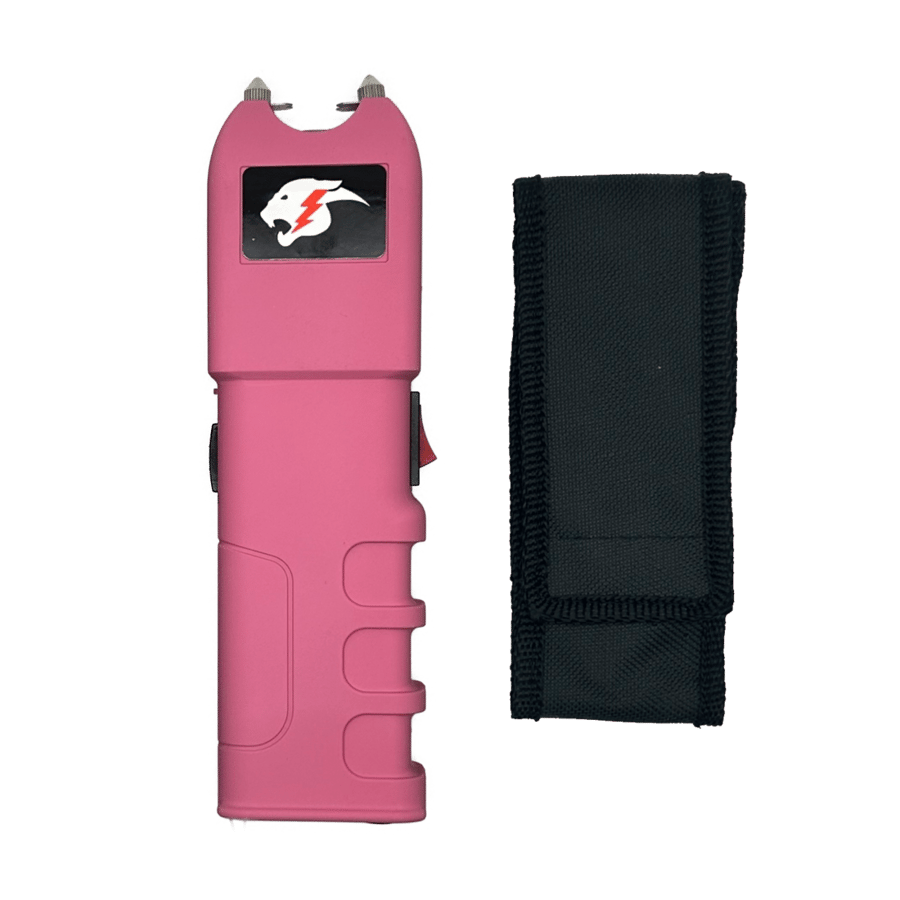 Image of Cheetah Mega Force Flashlight Stun Gun, Pink