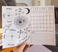 Image 1 of DIGITAL-FEBRUARY 2025 calendar 