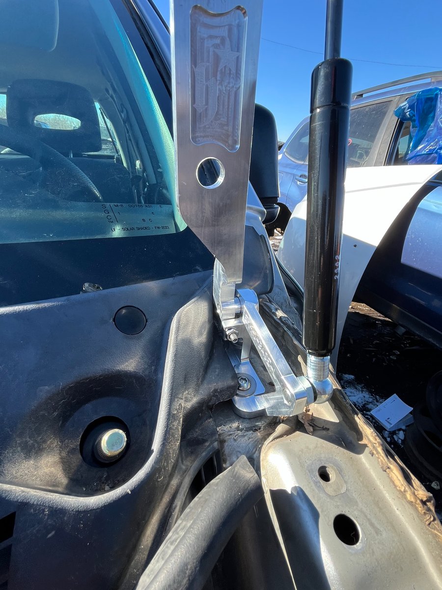 Hush Performance — 97-01 Honda CRV Billet Hood Hinge Hush Performance — 97-01 Honda CRV Billet Hood Hinge