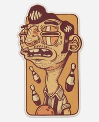 BOWLER STICKER