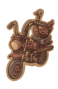 Minibike Sticker