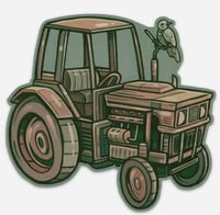 TRACTOR BIRD STICKER
