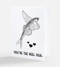 Image 1 of You're the Reel Deal Greeting Card