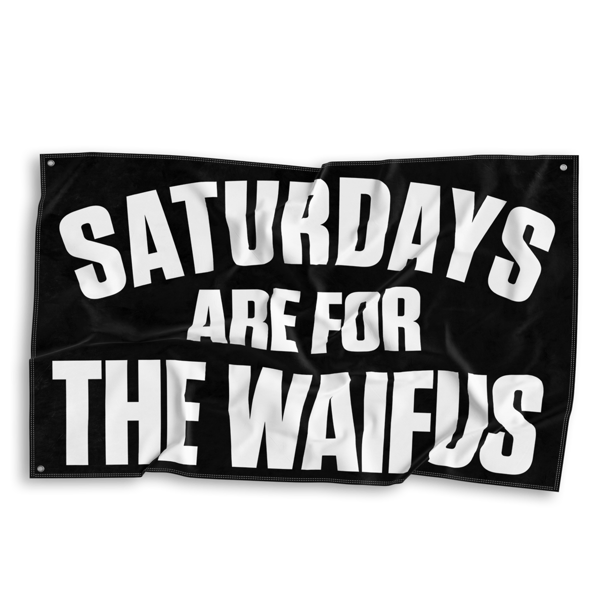 Image of Saturdays Are For The Waifus Flag