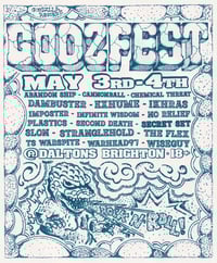 GODZFEST || 3rd + 4th May 2025, Daltons, Brighton