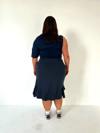 Image 4 of NAVY NY 0 T-SKIRT - SIZE XL