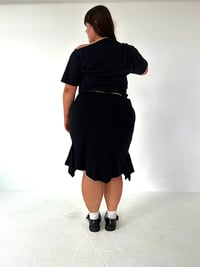 Image 5 of BLACK/BEIGE NY T-SKIRT - SIZE XXL