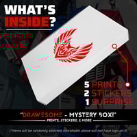 DRAWESOME - MYSTERY BOX (Prints, Stickers, etc.)