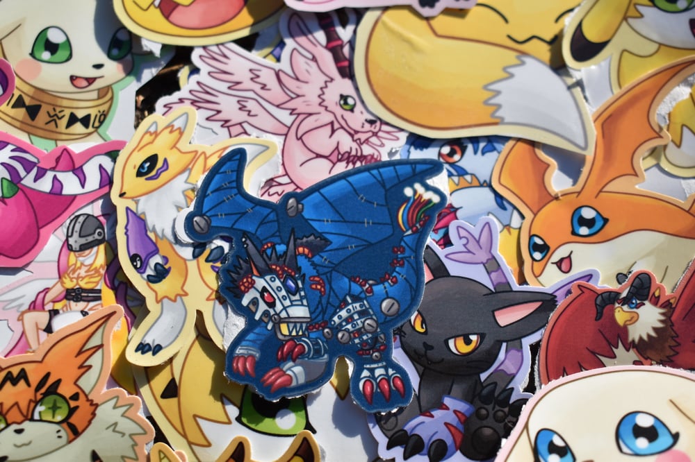 Digimon Kiss-Cut Vinyl Stickers