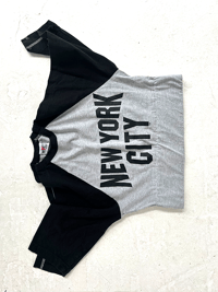 Image 3 of GREY/BLACK NYC 3.4 SLEEVE T-SKIRT - SIZE S