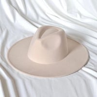 Ivory Wide Brim 