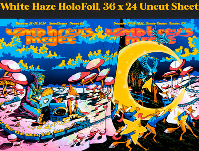 Image of Umphrey's McGee - NYE 2024 Colorado Run - White Haze HoloFoil