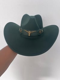 Image 2 of Olive Cowboy Hat 