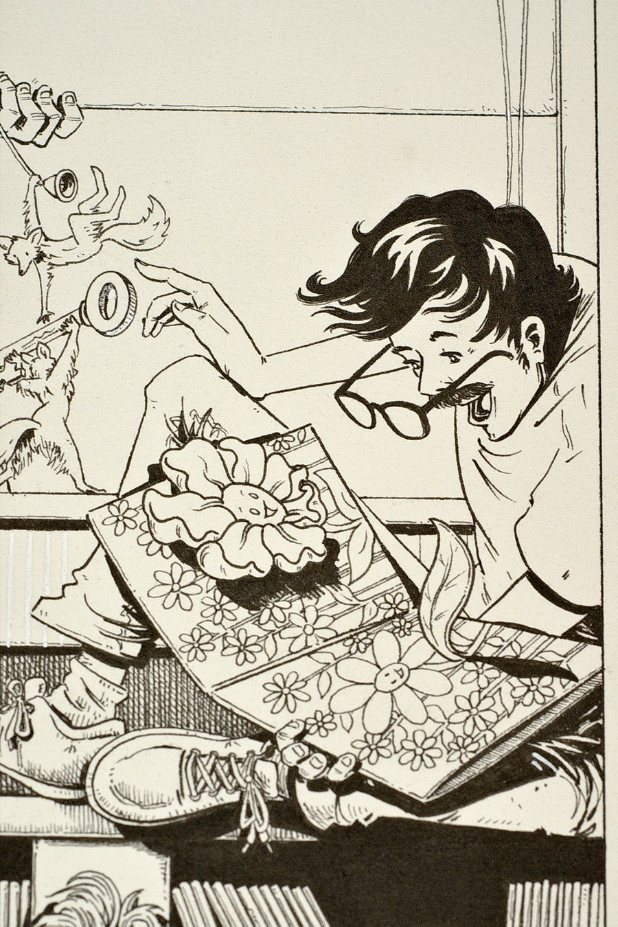 Image of Original Ink Drawing - Goose Milwaukee '25