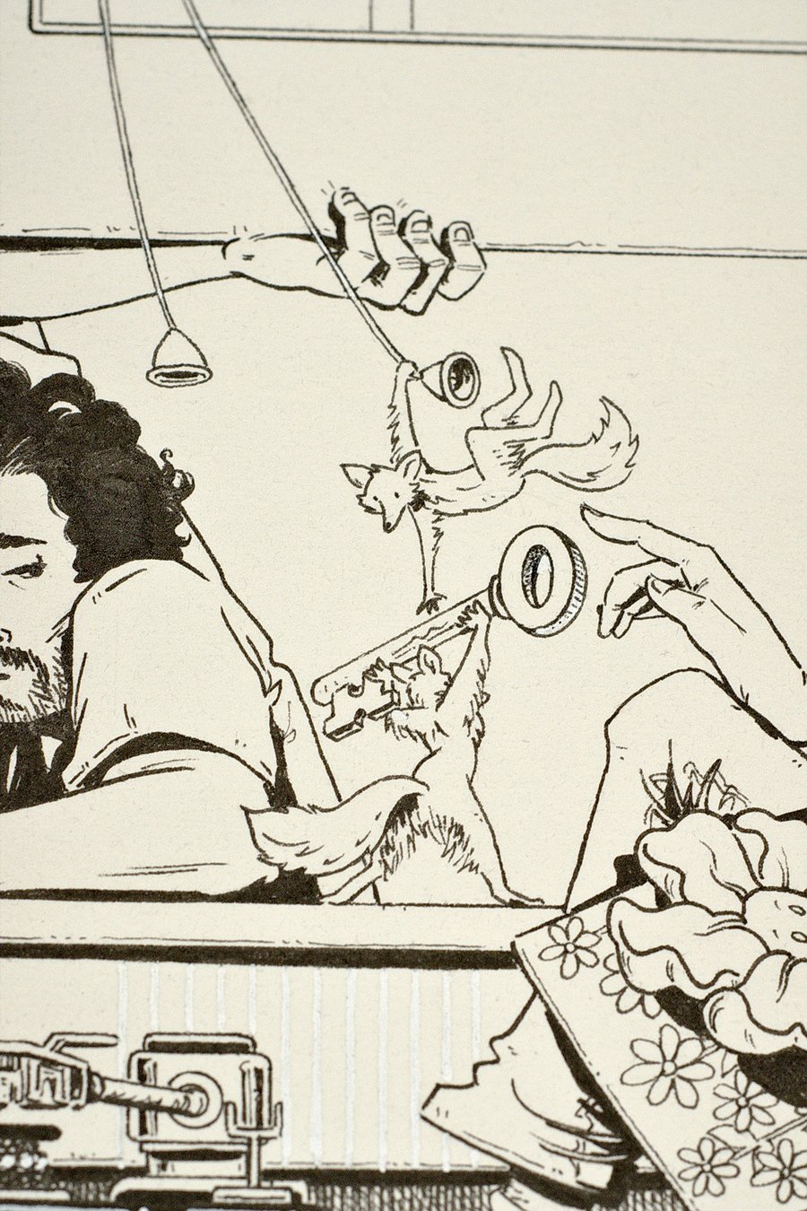 Image of Original Ink Drawing - Goose Milwaukee '25