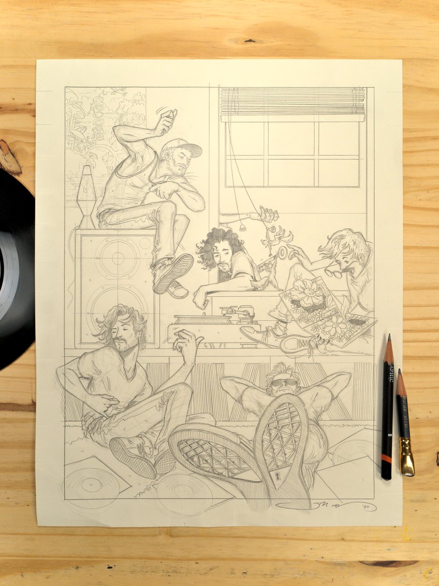 Image of Original Pencil Drawing - Goose Milwaukee '25