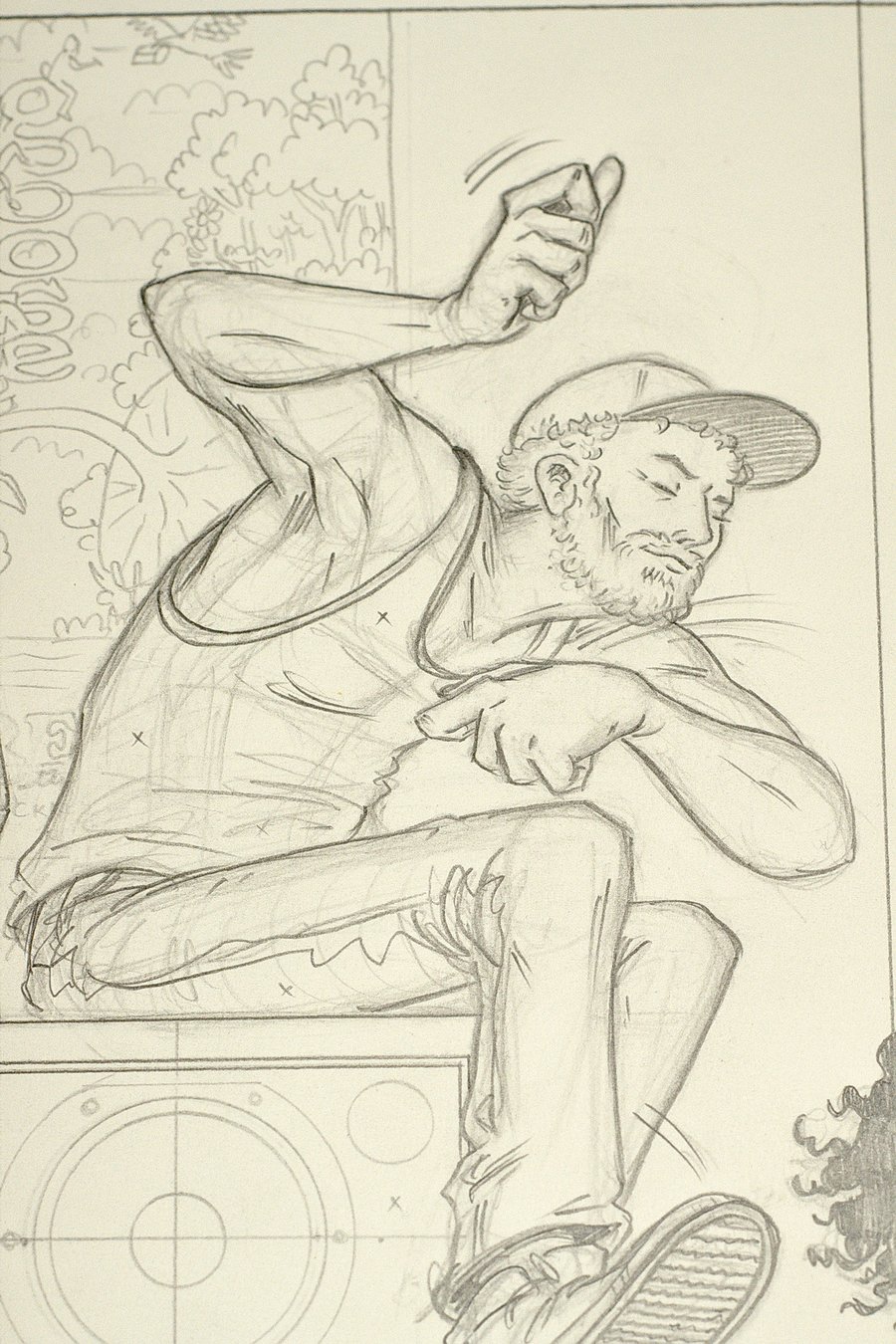 Image of Original Pencil Drawing - Goose Milwaukee '25