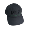 MILF Hat Grey Dad Hat (green)