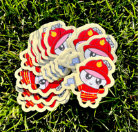 LA wildfire- Fundraiser sticker