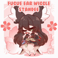 Fugue Ear Wiggle Standee