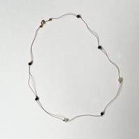 Image 1 of Sapphire string necklace