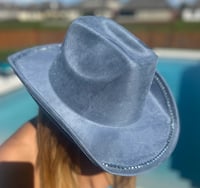 Image 2 of Denim cowboy hat 