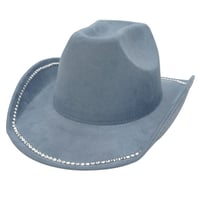 Image 1 of Denim cowboy hat 