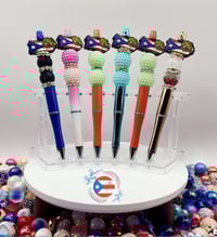 Image 1 of Puerto Rico Flag Pens 🇵🇷🐸🌺