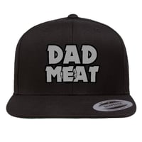 Image 1 of Dads World Flat Bill Snapback