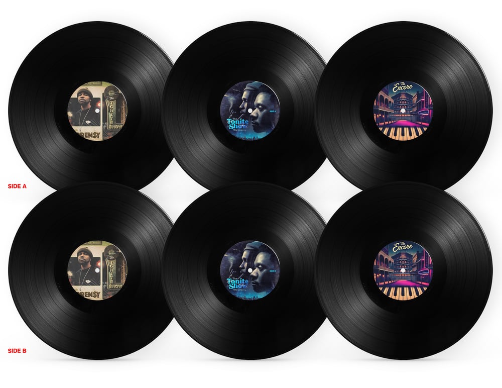 Curren$y x DJ.Fresh - The Tonite Show Trilogy Vinyl Set (Limited Edition)