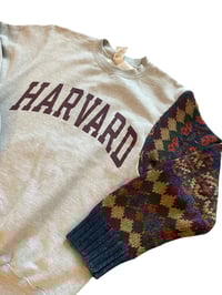 Image 2 of Upcycled Harvard Crewneck