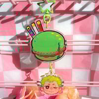 Image 4 of Straw Hat Macaron Keychains