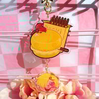 Image 5 of Straw Hat Macaron Keychains