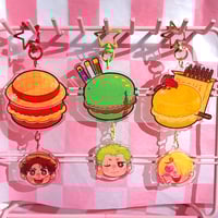 Image 6 of Straw Hat Macaron Keychains