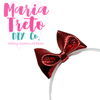 Image 3 of Headband Bow DieCut 1199