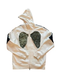 Image 2 of Upcycled Zip-Up Hoodie 