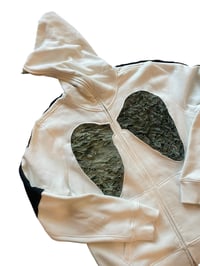 Image 3 of Upcycled Zip-Up Hoodie 