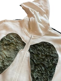 Image 5 of Upcycled Zip-Up Hoodie 