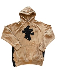 Image 1 of Upcycled Triple Cross Hoodie