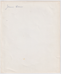 Image 2 of Jeanne Crain Original Photograph (ca. 1944) Winged Victory 