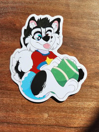 Image 2 of Baby Husky Sticker