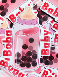 Image 1 of Boba Baby Sticker